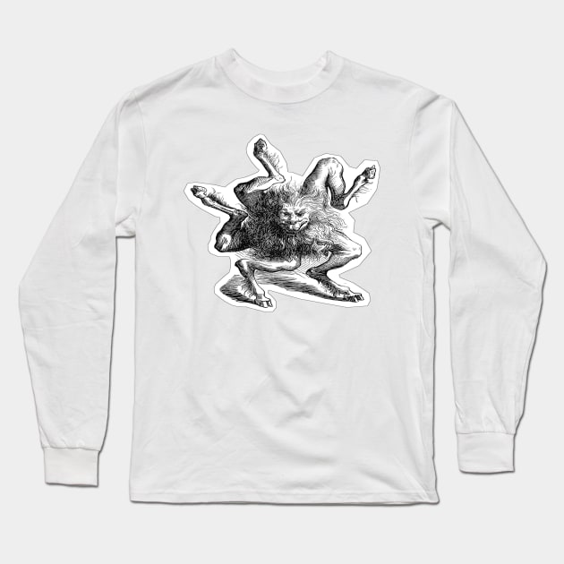 Five legged monster Long Sleeve T-Shirt by Marccelus